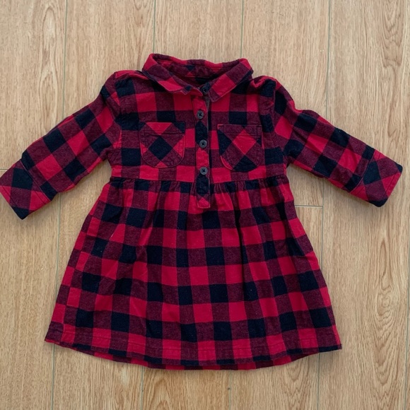 Plaid Baby Dress - Picture 1 of 5